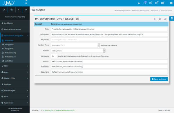 SEO: Metatags + Markups für Suchmaschinen und Socialmedia