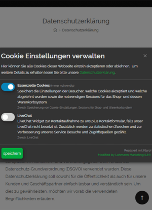 Cookie Consent Plugin