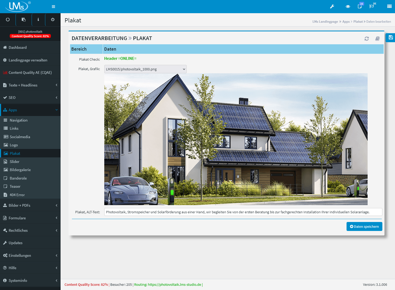 Landingpage Business 28 LMs CMS System LP Business 3