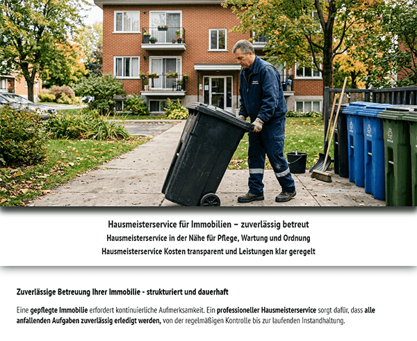 Landingpage Business 20 Landingpage Business: Muster 2019, Hausmeisterservice