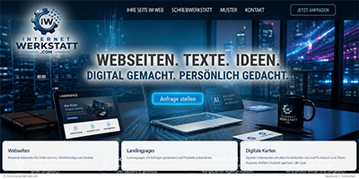 Promopage InternetWerkstatt.com